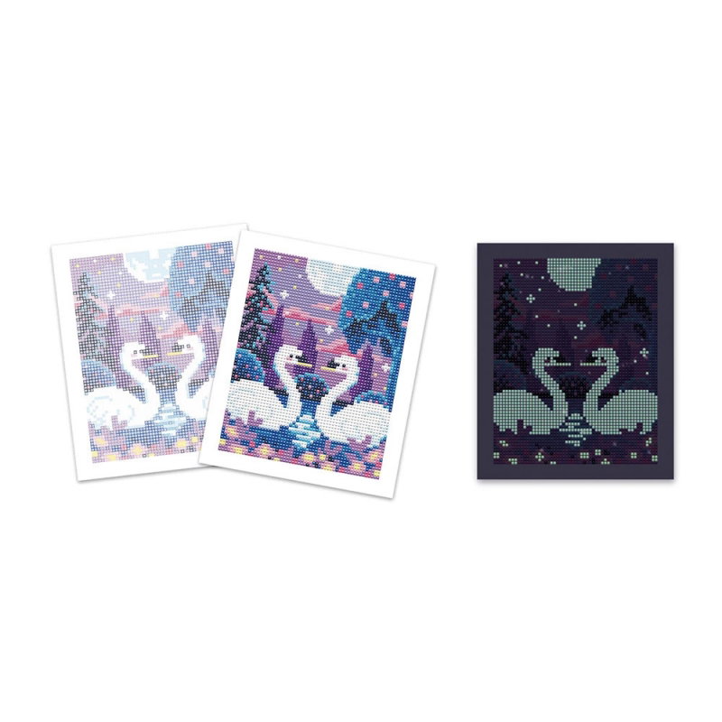 Kit Créatif | Peinture Diamants Phospo Au Clair De Lune