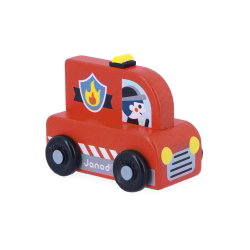 Voiture en bois Cross Roads | Camion de pompiers - Janod