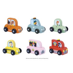 Voiture en bois Cross Roads | Camion de pompiers