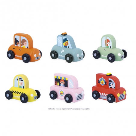 Voiture en bois Cross Roads | Licorne - Janod