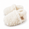 Chaussons teddy | Ecru