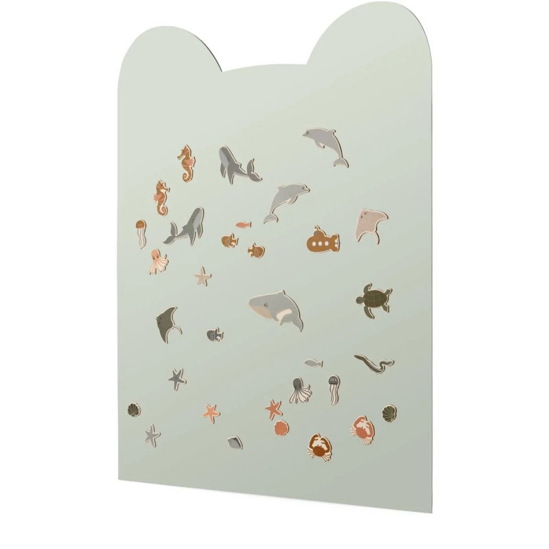Panneau mural magnétique| Dove blue