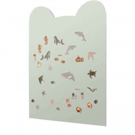 Panneau mural magnétique| Dove blue