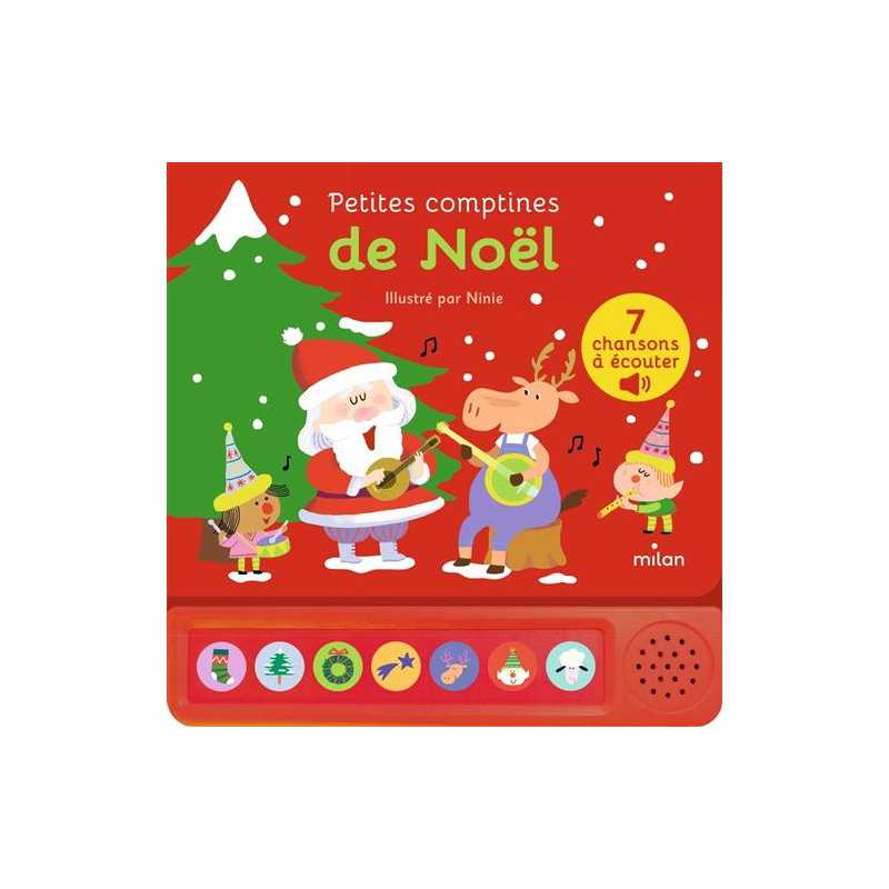 Livre sonore | Petites comptines de Noël