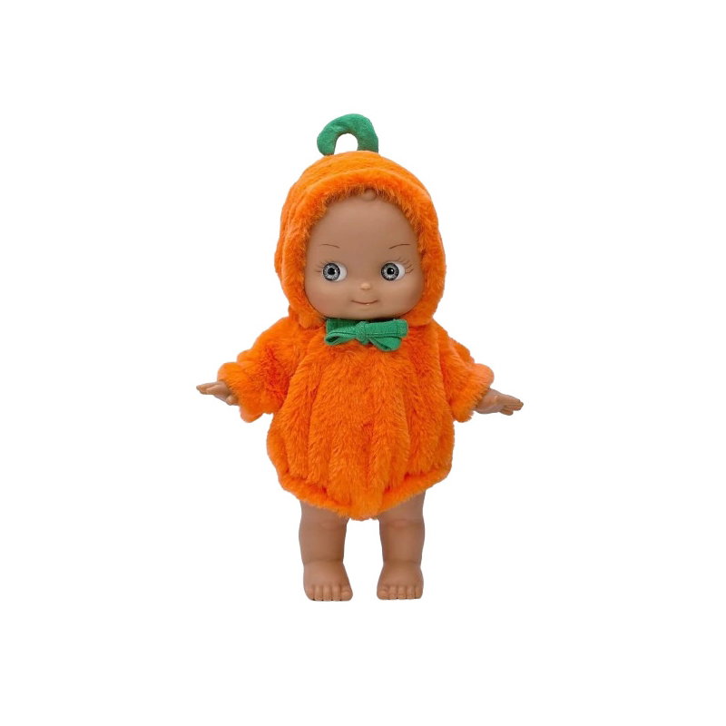 Mini Panchas | Maïa en fête et sa tenue de citrouille
