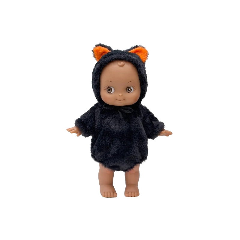 Mini Panchas | Noah en fête et sa tenue de chat noir