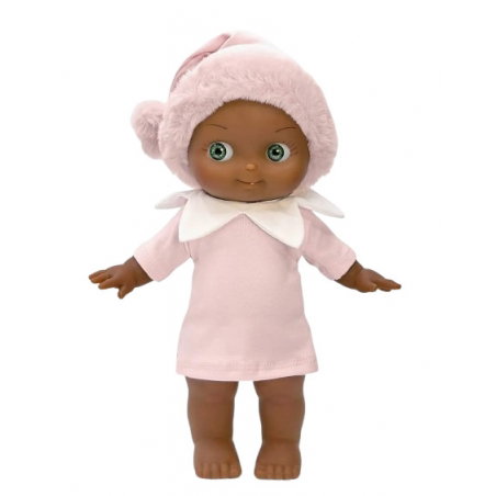 Mini Panchas | Prunelle en fête et son ensemble de lutin rose - Paola Reina