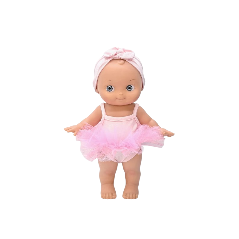 Mini Panchas | Alice et son ensemble de danseuse rose pâle