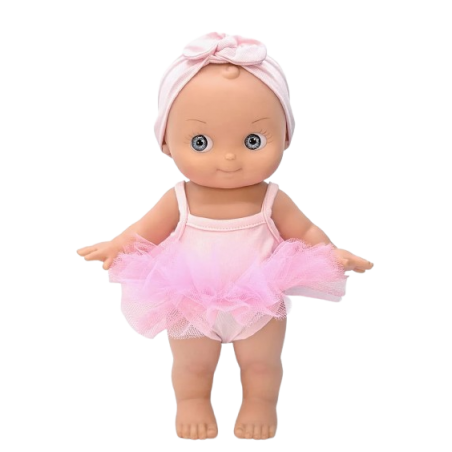 Mini Panchas | Alice et son ensemble de danseuse rose pâle - Paola Reina