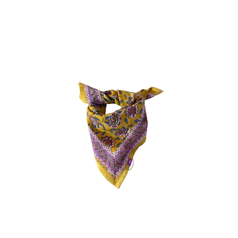 Foulard Petit format | Berry curry