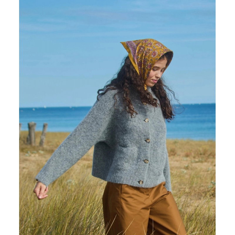 Foulard Petit format | Berry curry