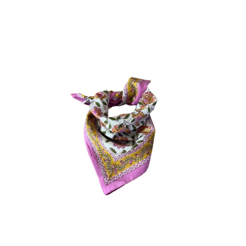 Foulard Petit format | Berry pink