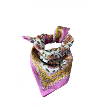 Foulard Petit format | Berry pink - Bëllemme