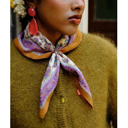 Foulard Petit format | Berry améthyste