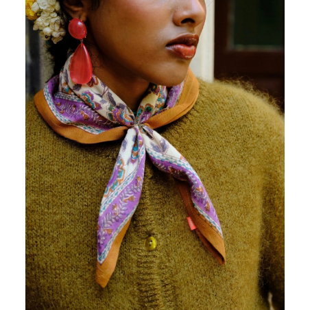 Foulard Petit format | Berry améthyste - Bëllemme