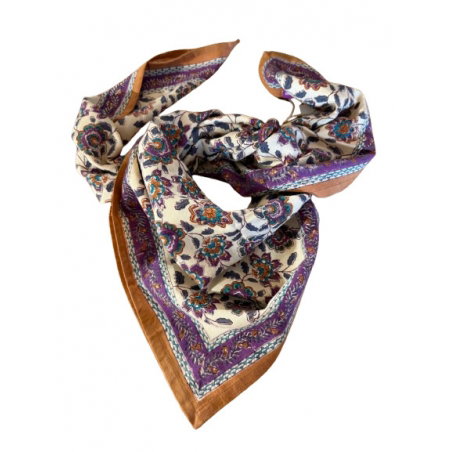Foulard Grand format | Berry améthyste - Bëllemme