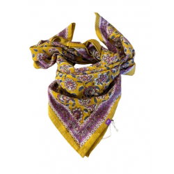 Foulard Grand format | Berry curry