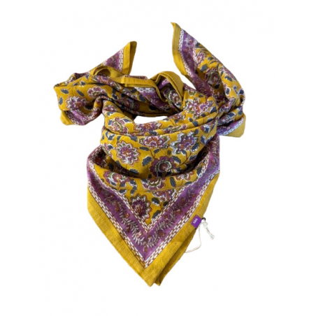 Foulard Grand format | Berry curry - Bëllemme