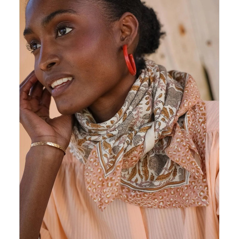 Foulard Grand format | Java desert