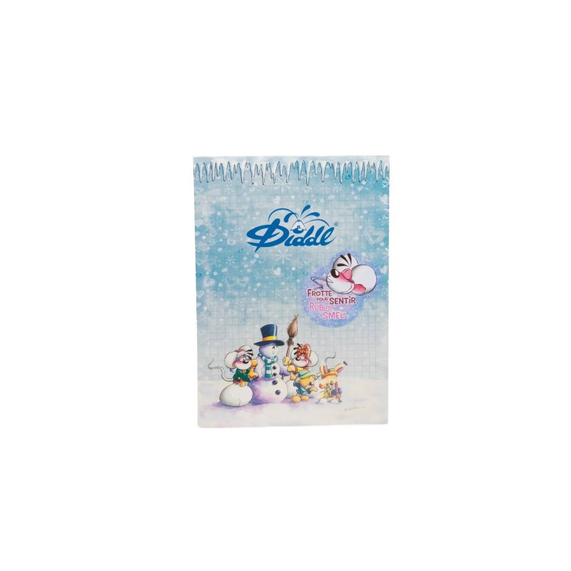 Bloc parfumé A5 Collection hiver | Diddl Bleu