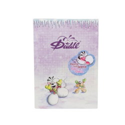 Bloc parfumé A5 Collection hiver | Diddl Violet - Diddl