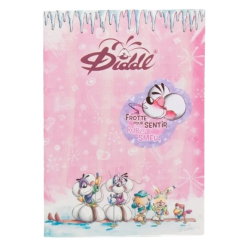Bloc parfumé A6 Collection hiver | Diddl et ses amis Rose - Diddl