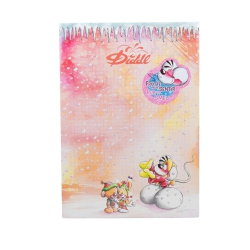 Bloc parfumé A4 Collection hiver | Diddl orange - Diddl