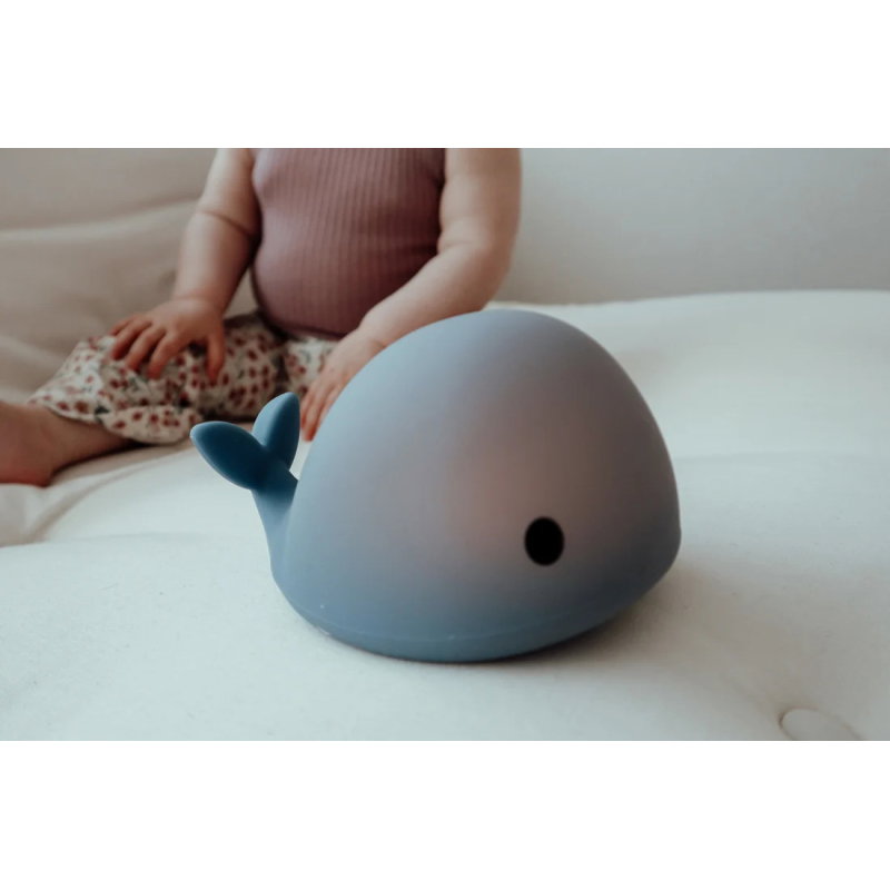 Veilleuse rechargeable Moby | Bleu