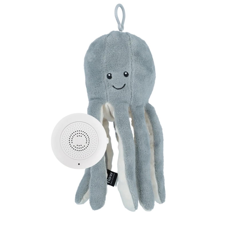 Peluche veilleuse Olly | Vert de gris