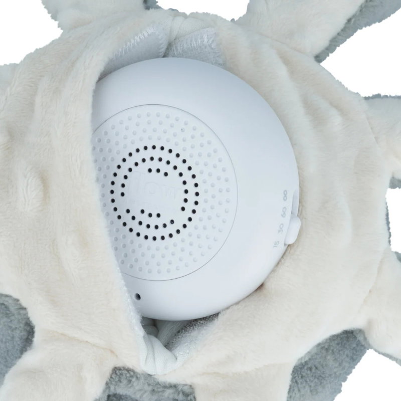 Peluche veilleuse Olly | Vert de gris
