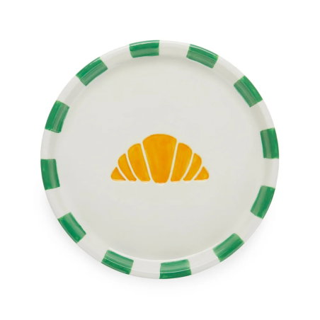 Assiette croissant | Vert - Balvi