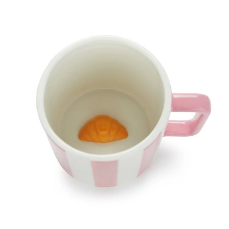 Mug surprise croissant | Rose - Balvi