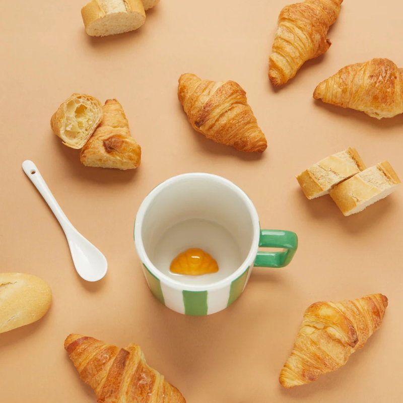 Mug surprise croissant | Vert