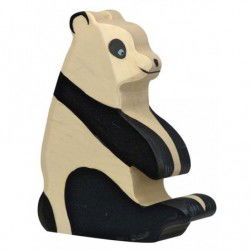 Panda en bois par Holztiger