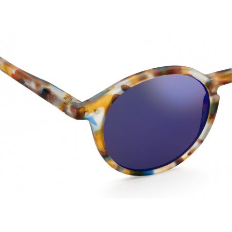 Lunettes de soleil junior 5-10 ans ecailles bleu (D) verres miroirs bleu Lunettes de soleil junior 5-10 ans ecailles bleu (D) verres miroirs bleu