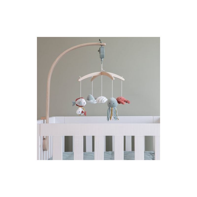 Mobile Musical Ocean Vert Little Dutch Little Cecile