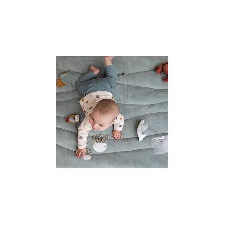 Tapis de parc ou de sol | Vert par Little Dutch avec un bébé Tapis de parc ou de sol | Vert par Little Dutch avec un bébé