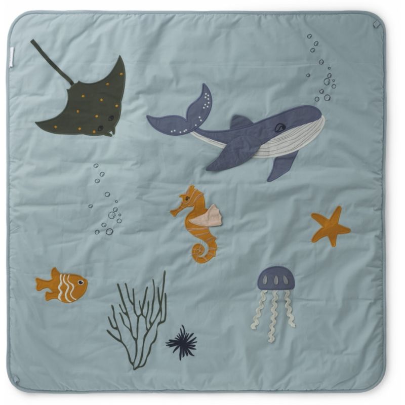 Tapis D Eveil Creatures De La Mer Little Cecile