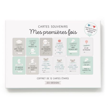 Kit de cartes mes premières fois par Zü Kit de cartes mes premières fois par Zü