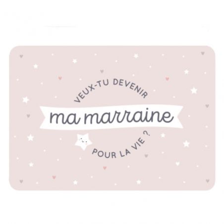 Carte Marraine par Zü Carte Marraine par Zü
