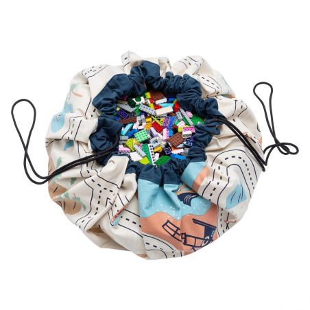 Tapis de jeu et sac de rangement « Carte de L.A » par Play Tapis de jeu et sac de rangement « Carte de L.A » par Play