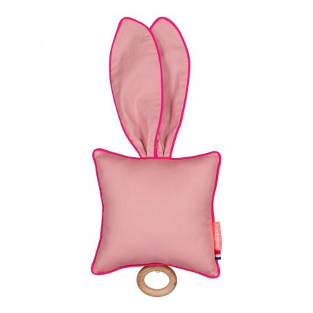 Doudou musical bio | Minibam coussin rose tom par Mellipou Doudou musical bio | Minibam coussin rose tom par Mellipou