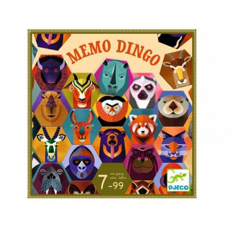 Mémo Dingo par Djeco dans sa boite Mémo Dingo par Djeco dans sa boite
