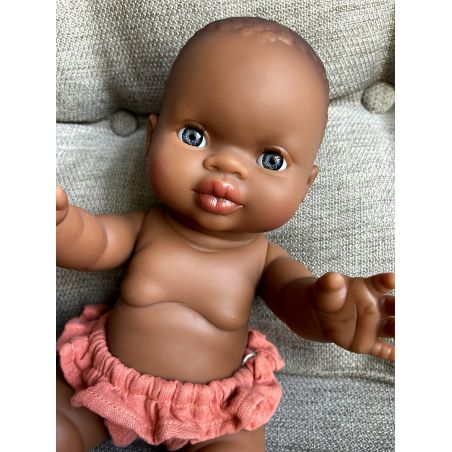 Poupée Fille Afrique yeux clairs Poupée Fille Afrique yeux clairs