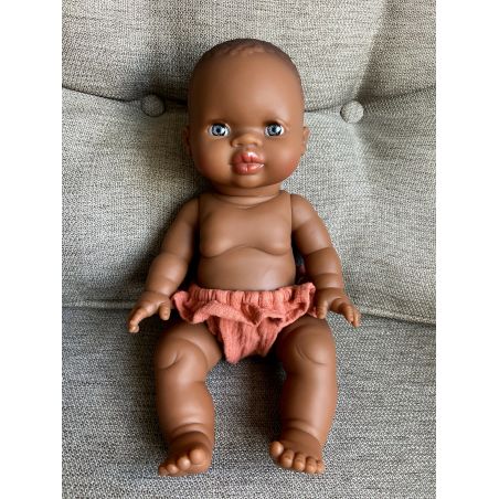 Poupée Fille Afrique yeux clairs Poupée Fille Afrique yeux clairs