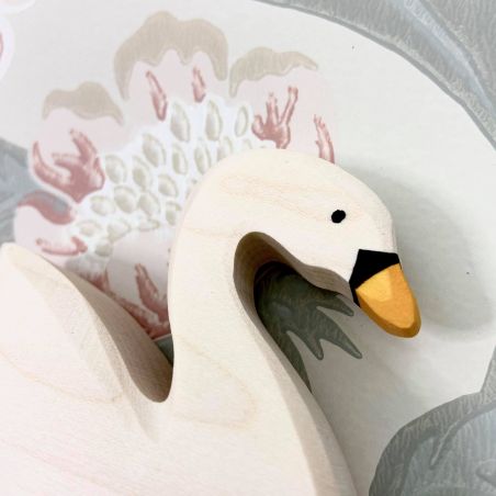 Cygne en bois Cygne en bois