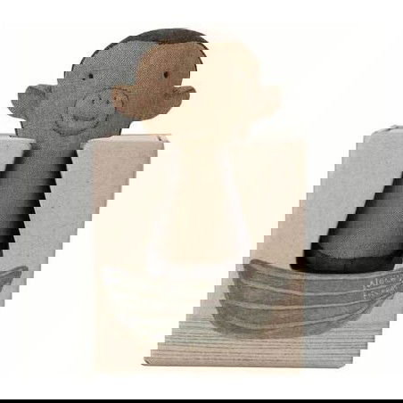 Hochet d'éveil petit singe par Maileg dans son emballage Hochet d'éveil petit singe par Maileg dans son emballage