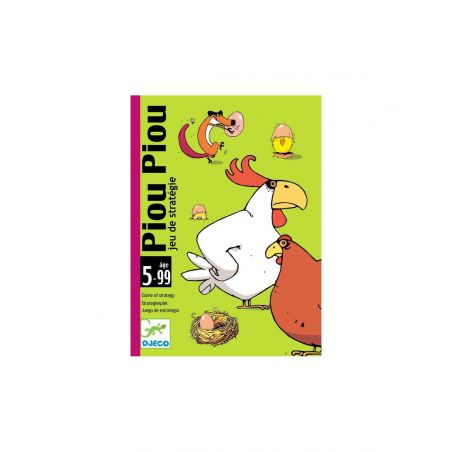 Jeu de cartes | Piou piou par Djeco boite Jeu de cartes | Piou piou par Djeco boite