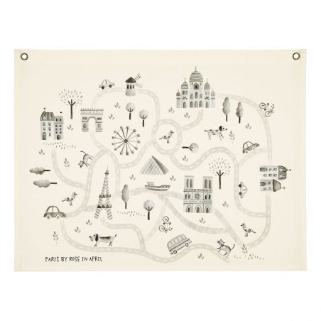 Carte de Paris par Rose in April Carte de Paris par Rose in April