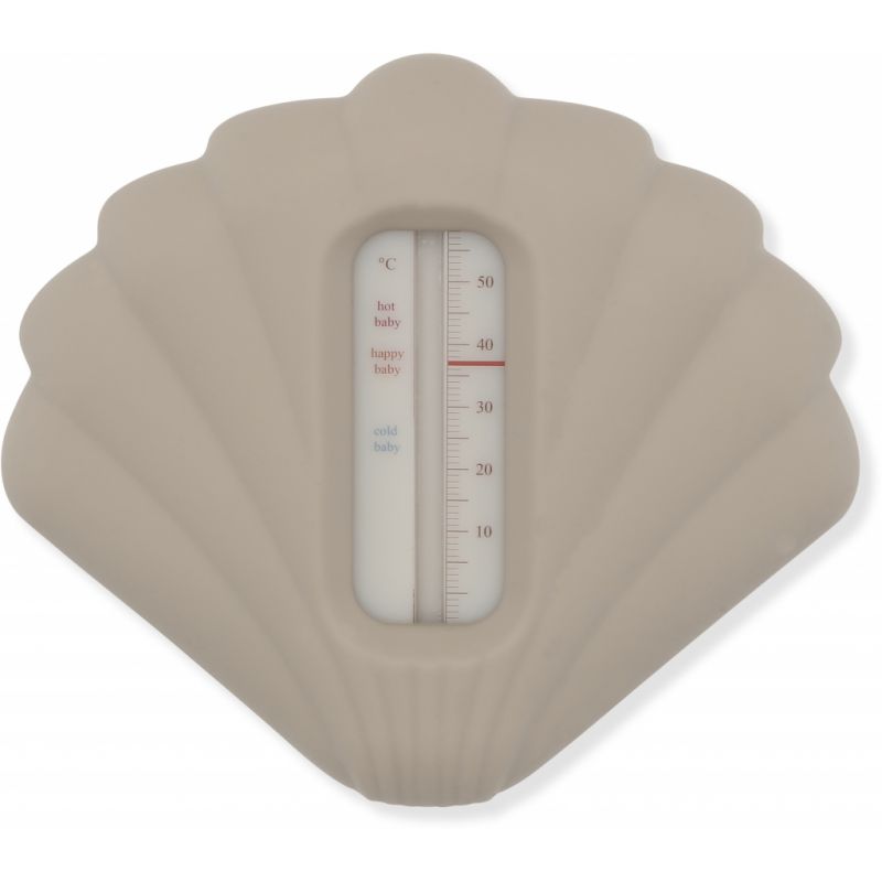 Thermometre De Bain Coquillage Gris Konges Slojd Little Cecile